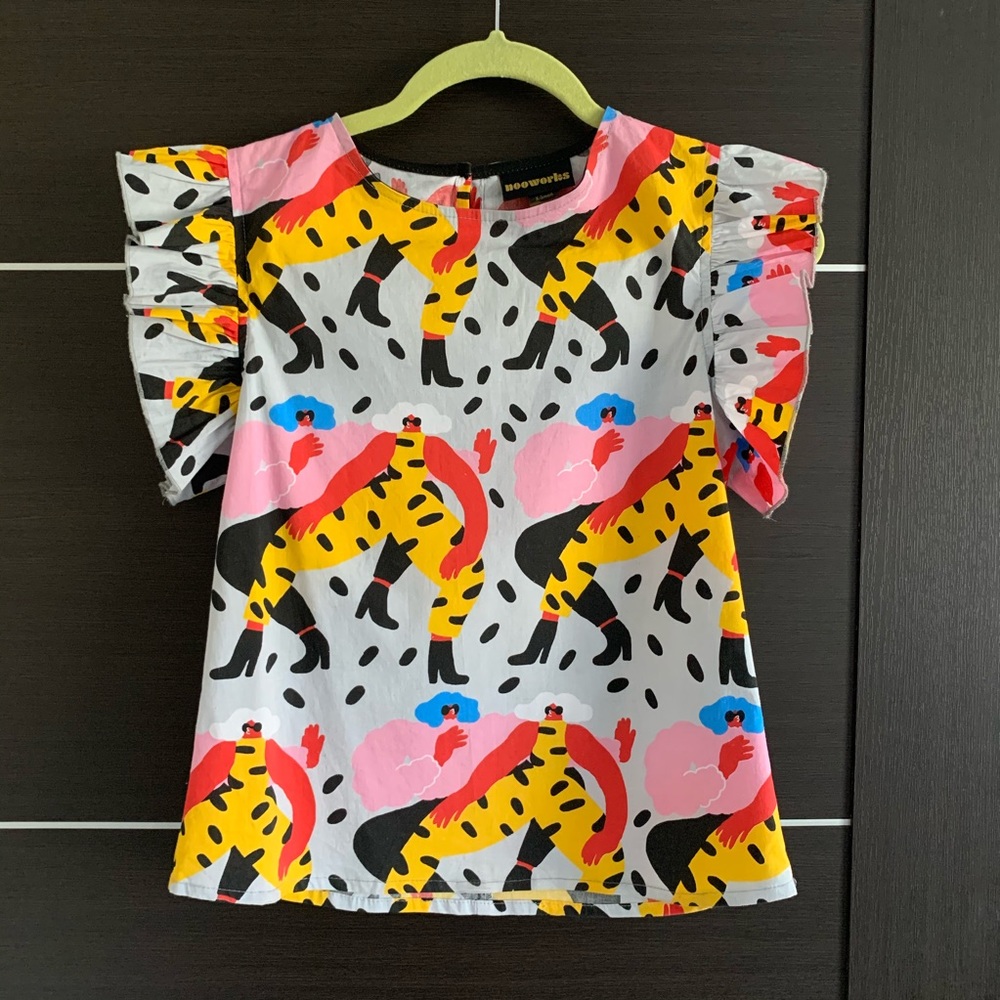Nooworks Ruffle Top